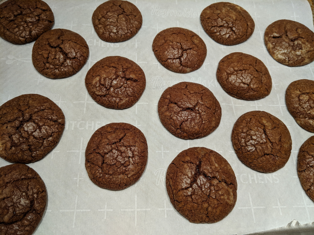 The result is....certainly a cookie of some sort.